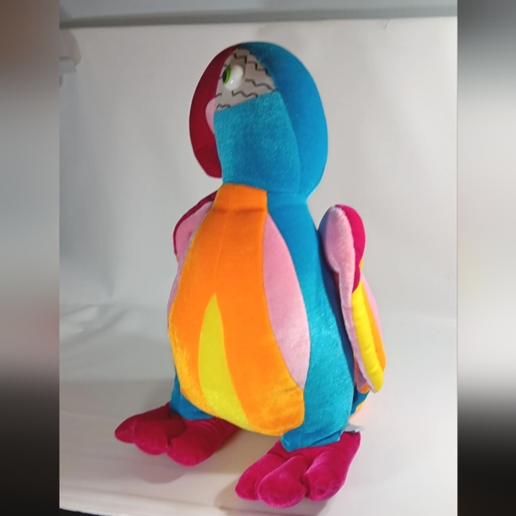 Large Parrot Plush BJ Toy Co. - Picture 3 of 6